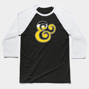 Ampersand + Beer = Ambeersand Baseball T-Shirt